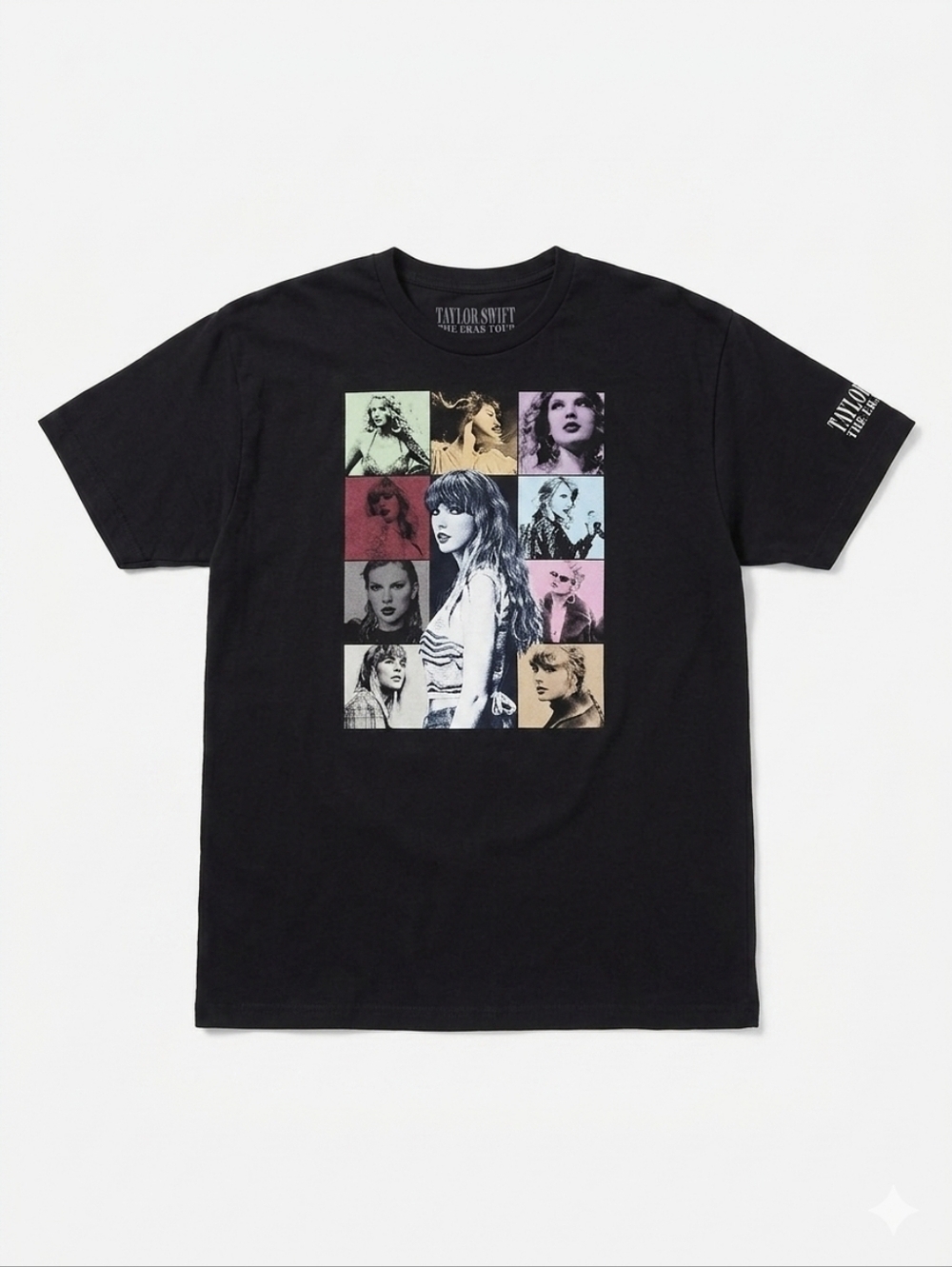 Official Taylor Swift The Eras Tour T-Shirt Black Size XL Concert Merch